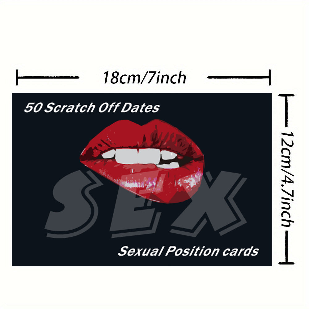 Scratch Off Card Couple Gift