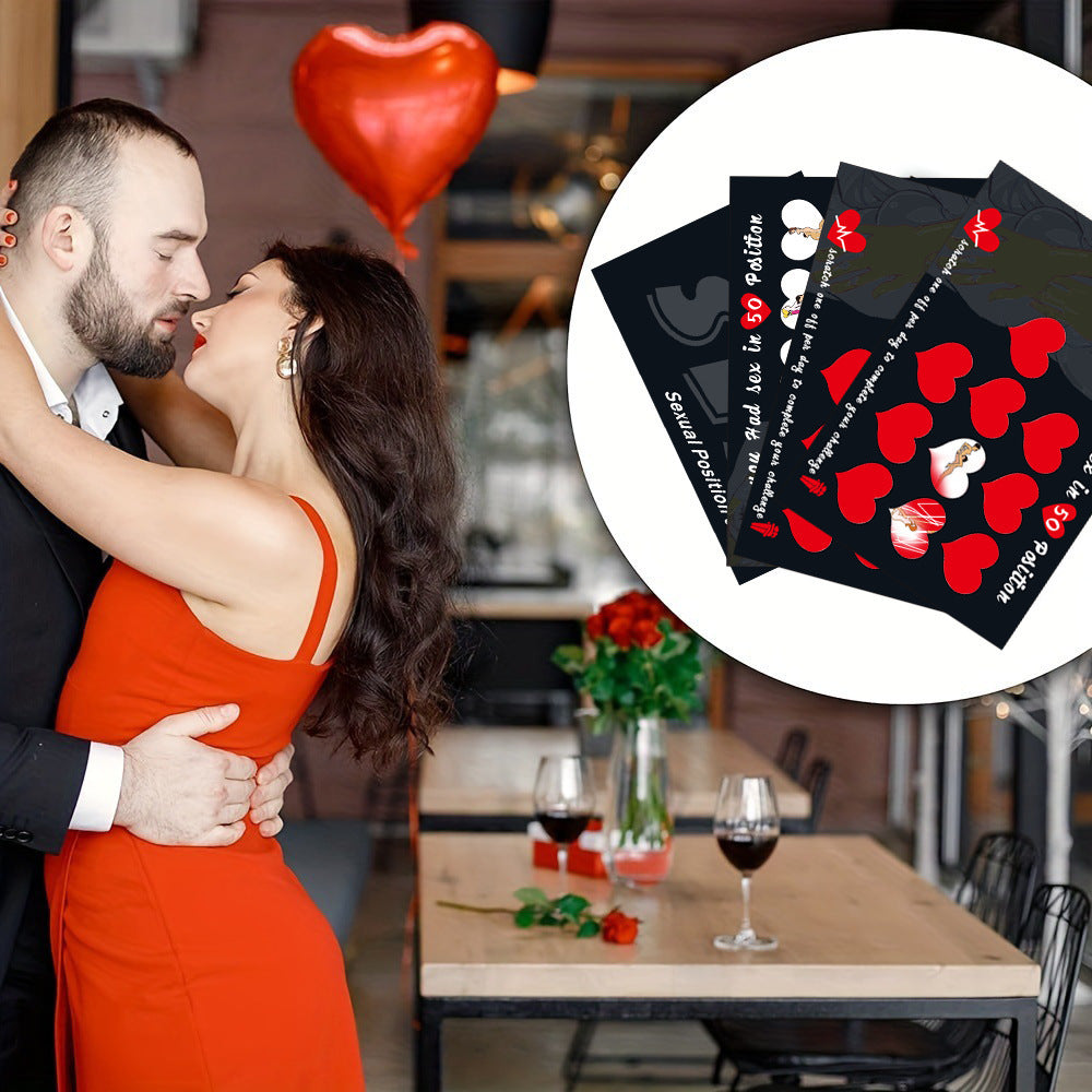 Scratch Off Card Couple Gift